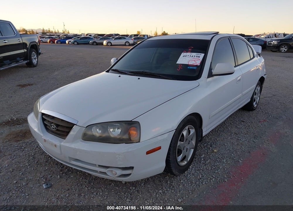 2006 HYUNDAI ELANTRA GLS/LIMITED VIN: KMHDN46D56U295050