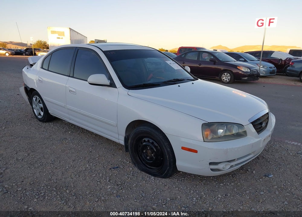 2006 HYUNDAI ELANTRA GLS/LIMITED VIN: KMHDN46D56U295050