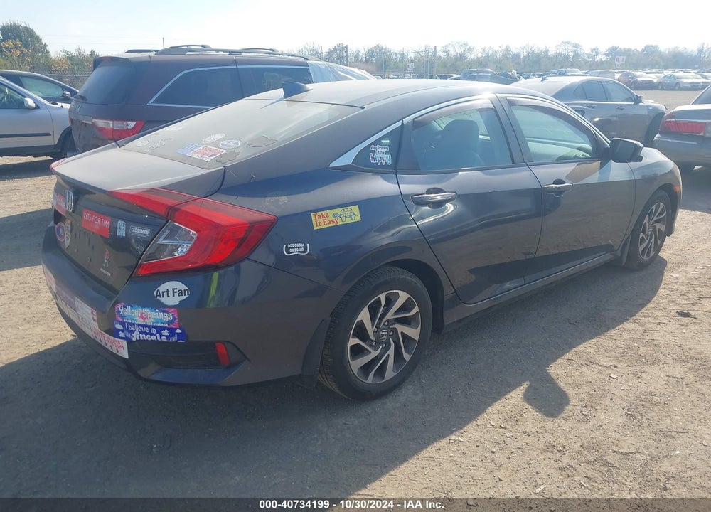 2017 HONDA CIVIC EX VIN: 19XFC2F77HE022825