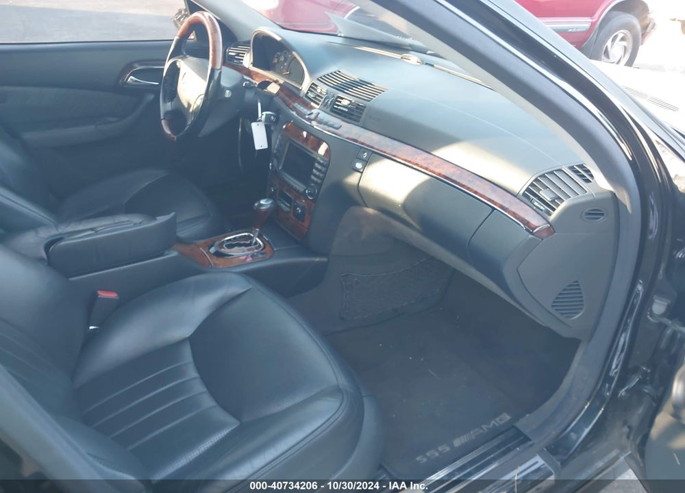 2003 MERCEDES-BENZ S 55 AMG VIN: WDBNG74J83A360756