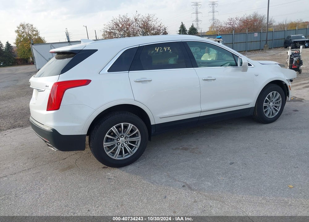 2017 CADILLAC XT5 LUXURY VIN: 1GYKNBRS4HZ113283