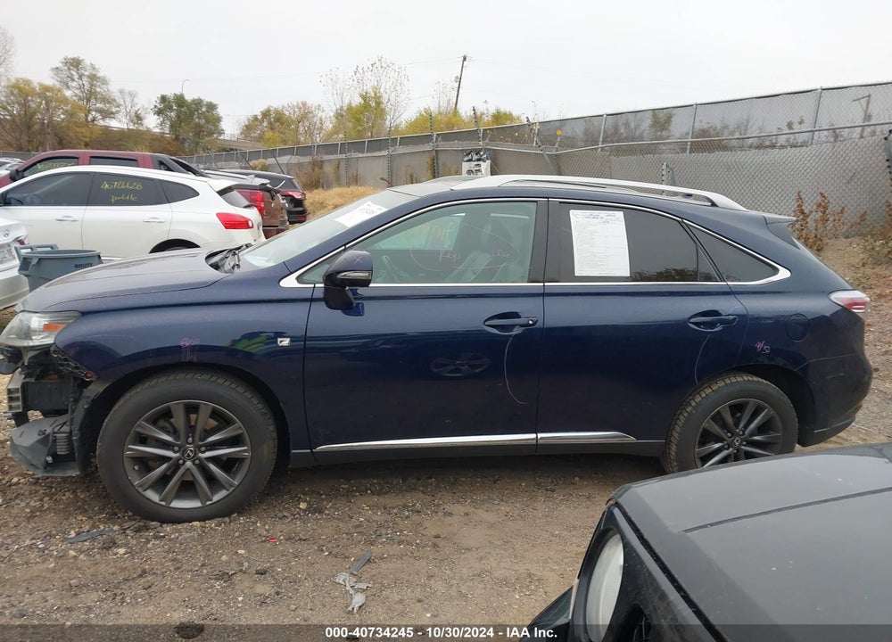 2013 LEXUS RX 350 F-SPORT VIN: 2T2BK1BA4DC186728