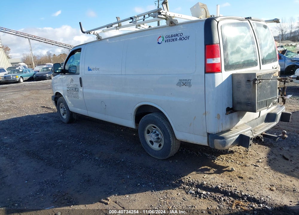 2018 CHEVROLET EXPRESS 2500 WORK VAN VIN: 1GCWGAFG5J1911310