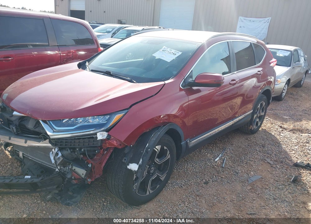 2019 HONDA CR-V TOURING VIN: 2HKRW2H98KH606477