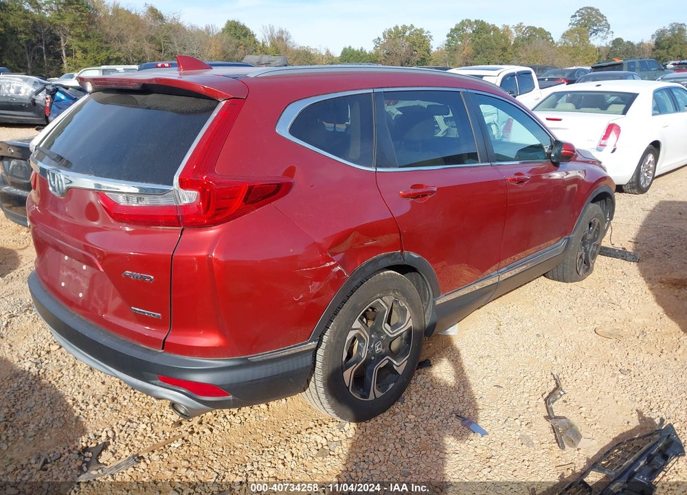 2019 HONDA CR-V TOURING VIN: 2HKRW2H98KH606477