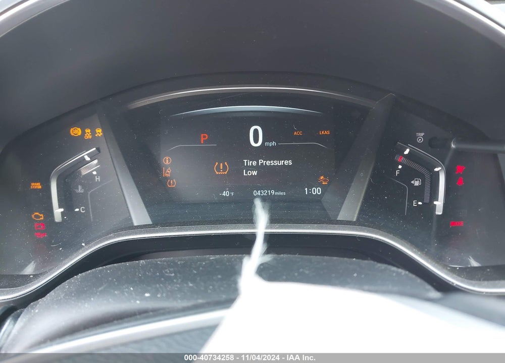 2019 HONDA CR-V TOURING VIN: 2HKRW2H98KH606477