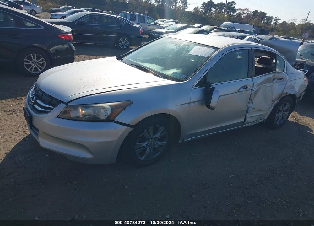 2012 HONDA ACCORD 2.4 SE VIN: 1HGCP2F65CA199403