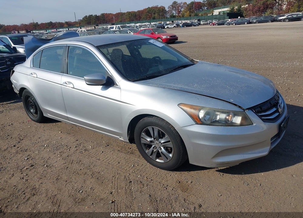 2012 HONDA ACCORD 2.4 SE VIN: 1HGCP2F65CA199403