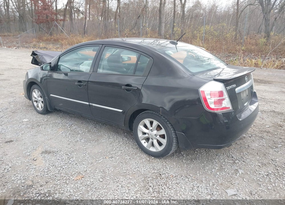 2012 NISSAN SENTRA 2.0 SL VIN: 3N1AB6AP8CL669639