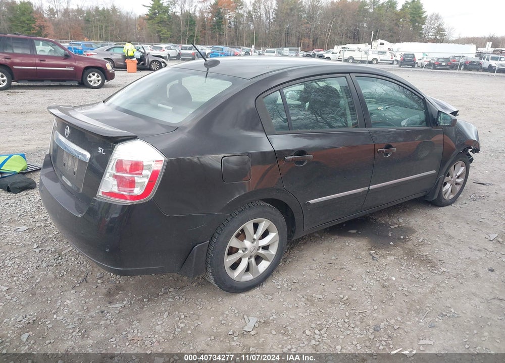 2012 NISSAN SENTRA 2.0 SL VIN: 3N1AB6AP8CL669639