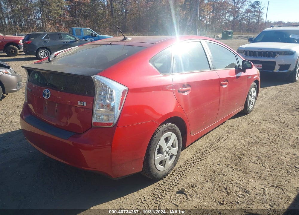 2011 TOYOTA PRIUS TWO VIN: JTDKN3DU7B1362445