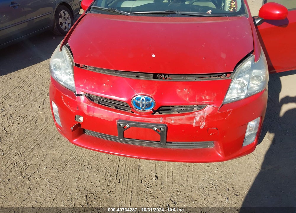 2011 TOYOTA PRIUS TWO VIN: JTDKN3DU7B1362445