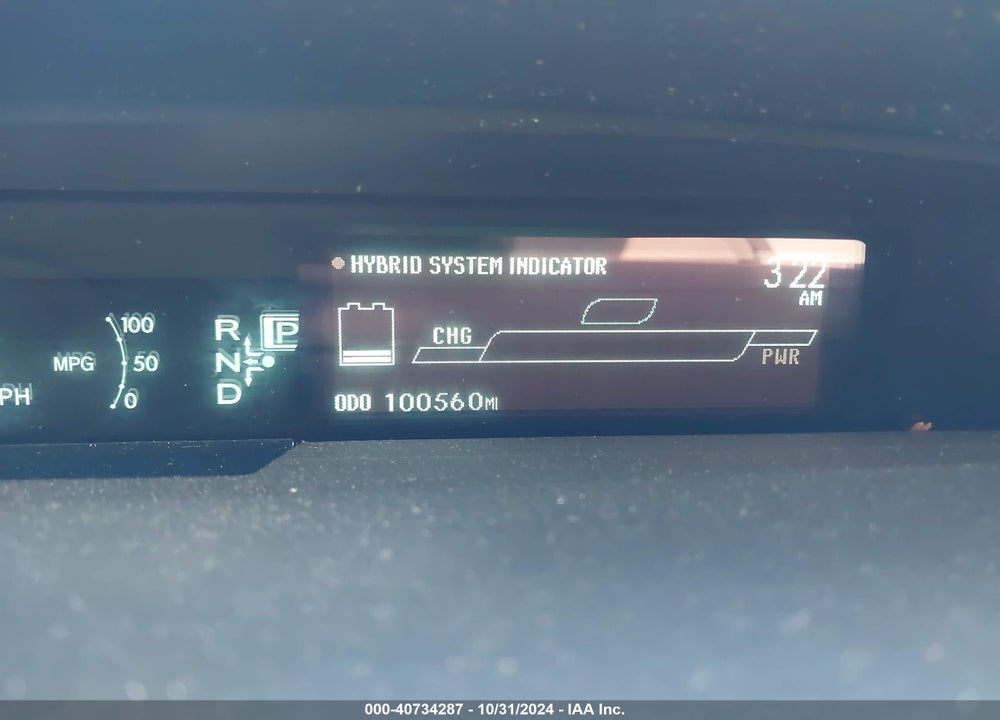2011 TOYOTA PRIUS TWO VIN: JTDKN3DU7B1362445