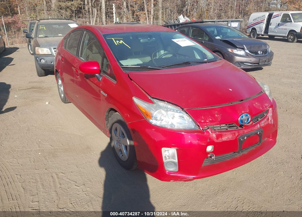 2011 TOYOTA PRIUS TWO VIN: JTDKN3DU7B1362445