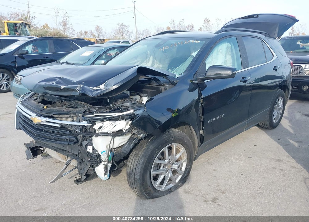 2022 CHEVROLET EQUINOX FWD LT VIN: 3GNAXKEV8NL110960