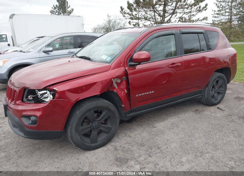2014 JEEP COMPASS LATITUDE VIN: 1C4NJDEBXED810580