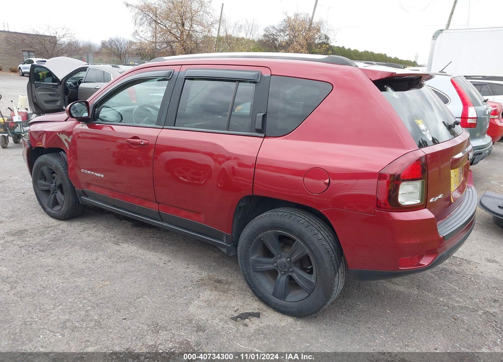 2014 JEEP COMPASS LATITUDE VIN: 1C4NJDEBXED810580