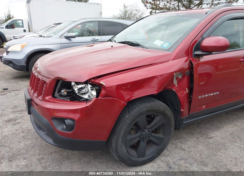 2014 JEEP COMPASS LATITUDE VIN: 1C4NJDEBXED810580