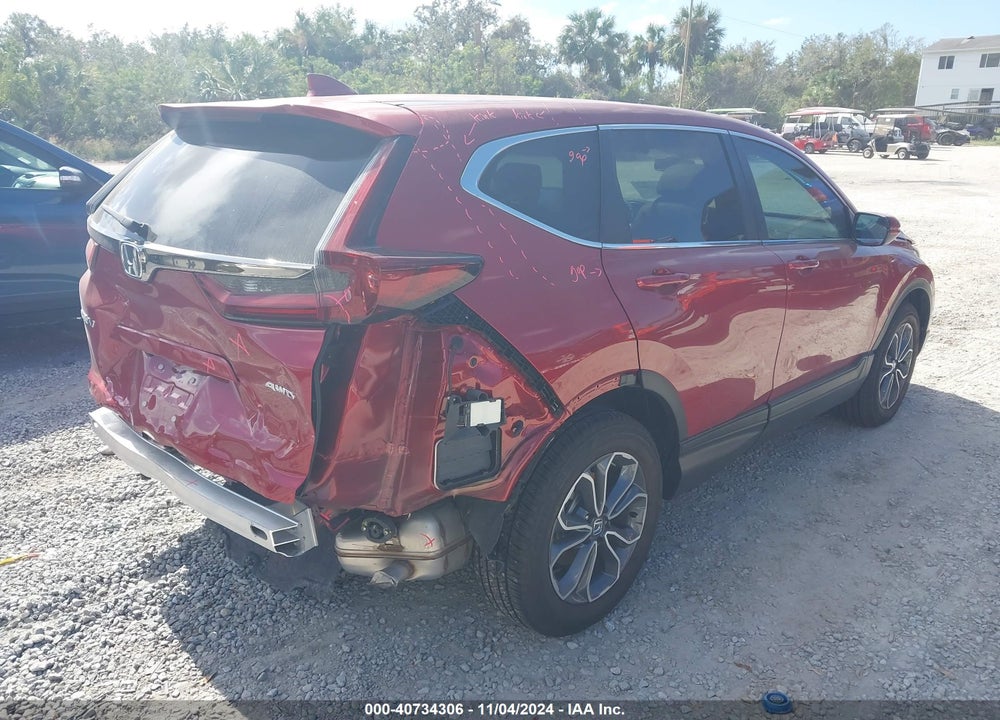 2022 HONDA CR-V AWD EX-L VIN: 7FARW2H83NE054983