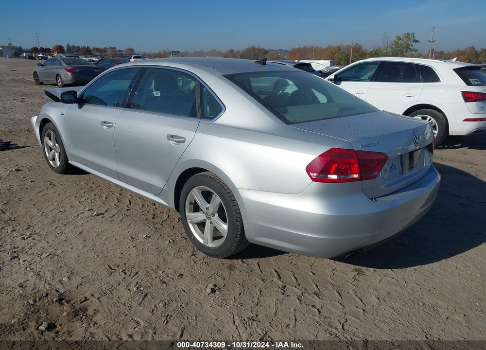 2015 VOLKSWAGEN PASSAT 1.8T LIMITED EDITION VIN: 1VWAT7A3XFC112998