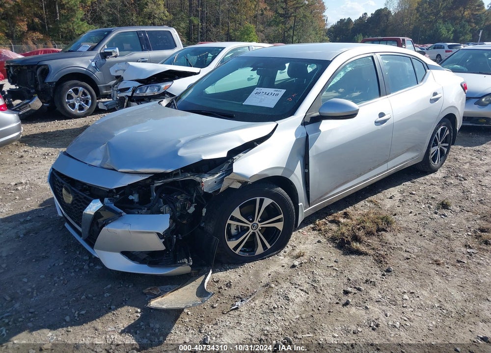 2020 NISSAN SENTRA SV XTRONIC CVT VIN: 3N1AB8CV9LY236051