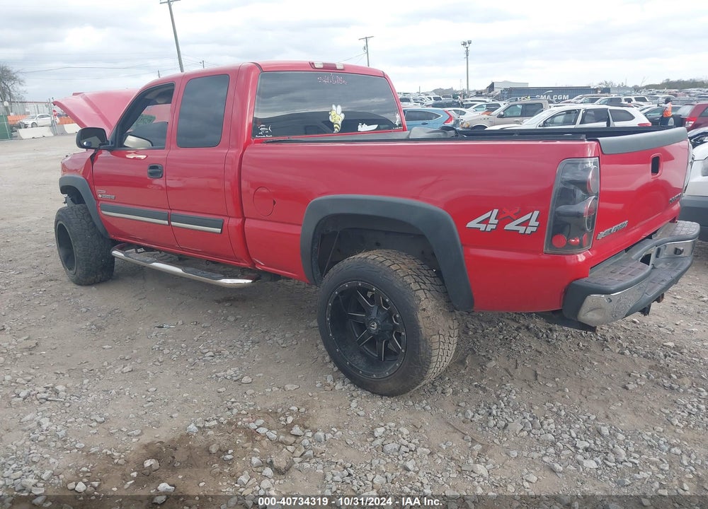 2004 CHEVROLET SILVERADO K2500 HEAVY DUTY VIN: 1GCHK29244E313784
