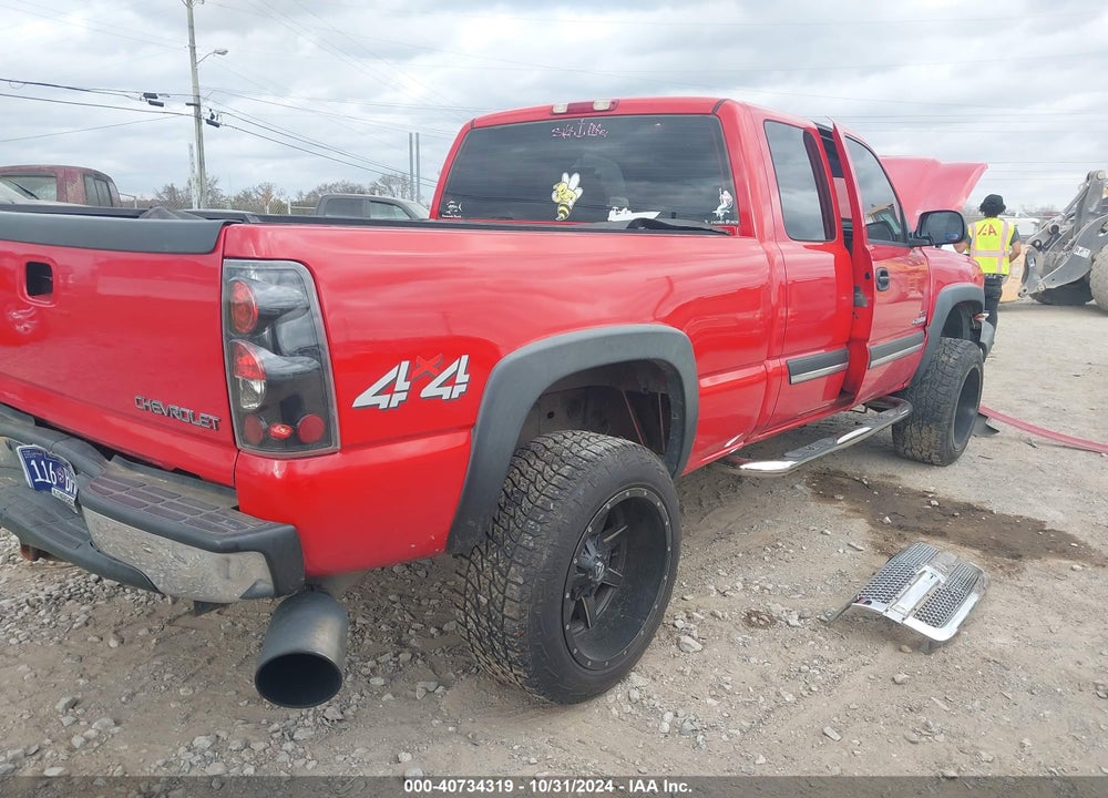 2004 CHEVROLET SILVERADO K2500 HEAVY DUTY VIN: 1GCHK29244E313784