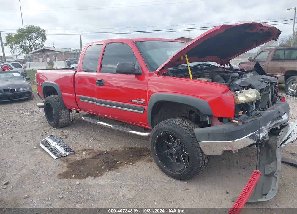 2004 CHEVROLET SILVERADO K2500 HEAVY DUTY VIN: 1GCHK29244E313784