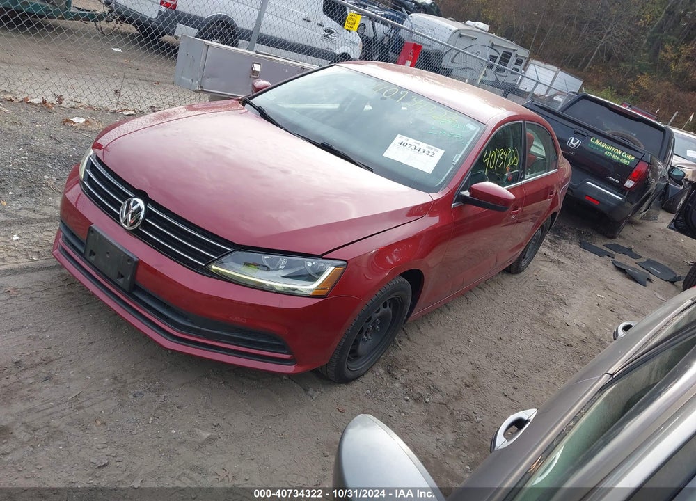 2017 VOLKSWAGEN JETTA 1.4T S VIN: 3VW2B7AJ2HM283039