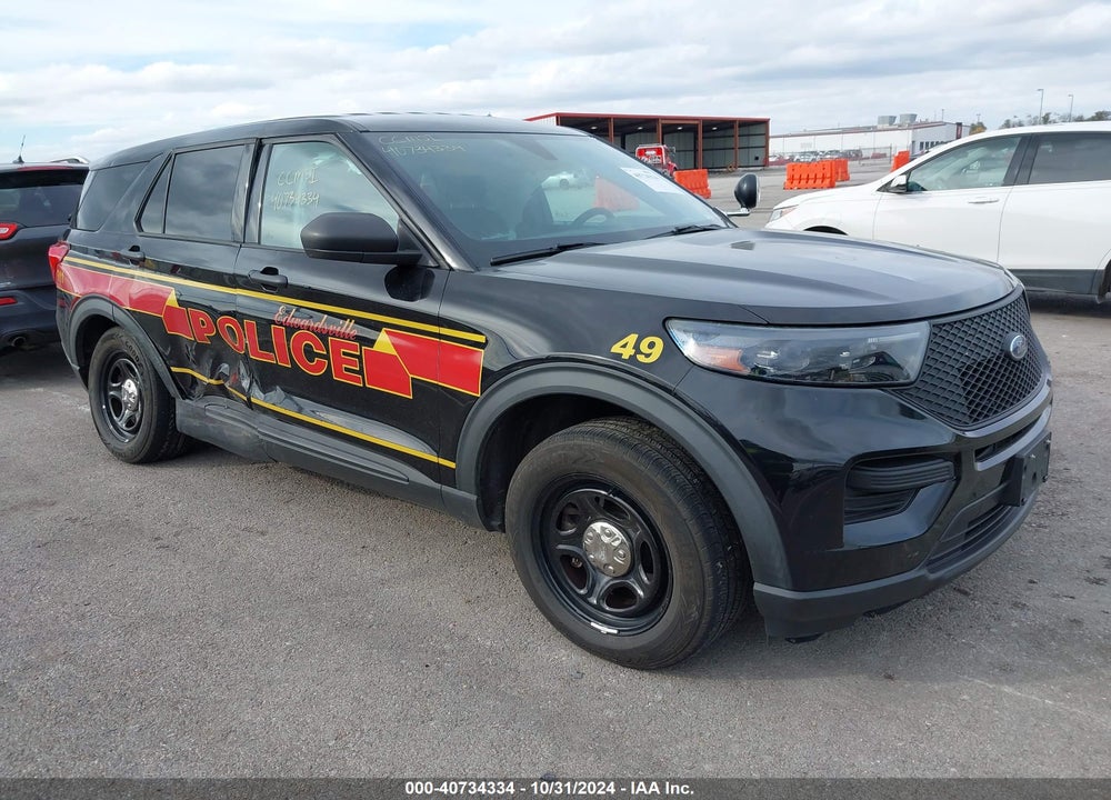 2020 FORD POLICE INTERCEPTOR UTILITY VIN: 1FM5K8AW4LGA95574