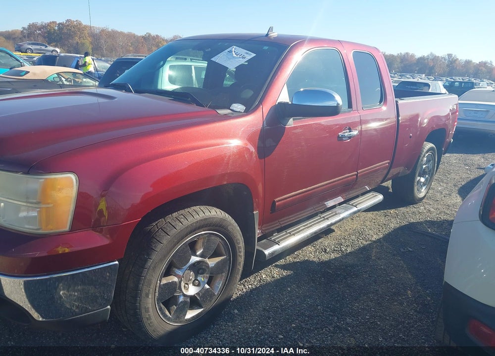 2009 GMC SIERRA 1500 SLE VIN: 1GTEK29J99Z264267