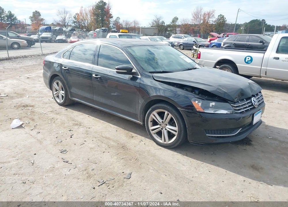 2014 VOLKSWAGEN PASSAT SE VIN: 1VWBS7A35EC062064