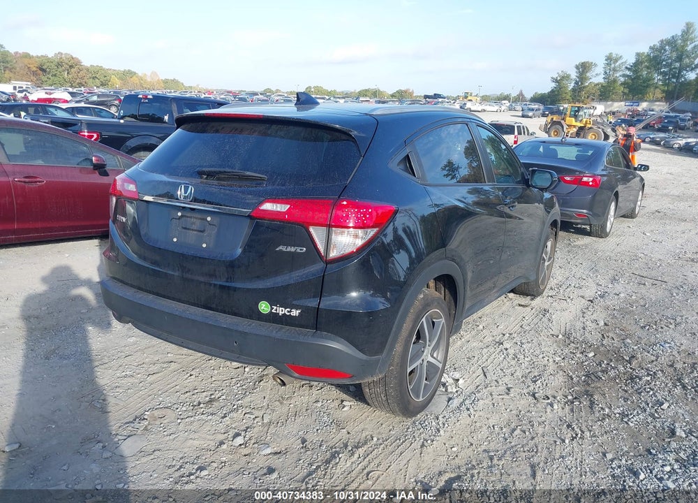 2022 HONDA HR-V AWD EX VIN: 3CZRU6H56NM749673