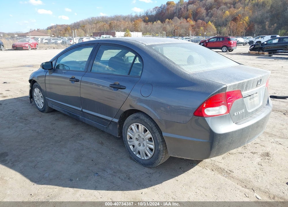 2010 HONDA CIVIC VP VIN: 2HGFA1F32AH311703
