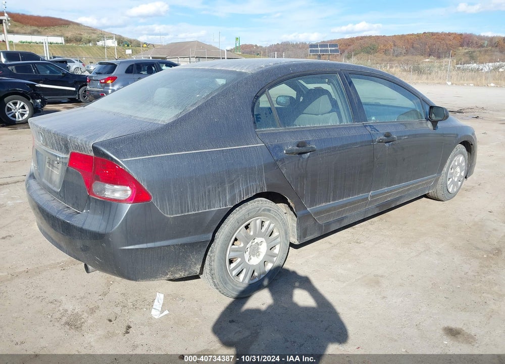 2010 HONDA CIVIC VP VIN: 2HGFA1F32AH311703