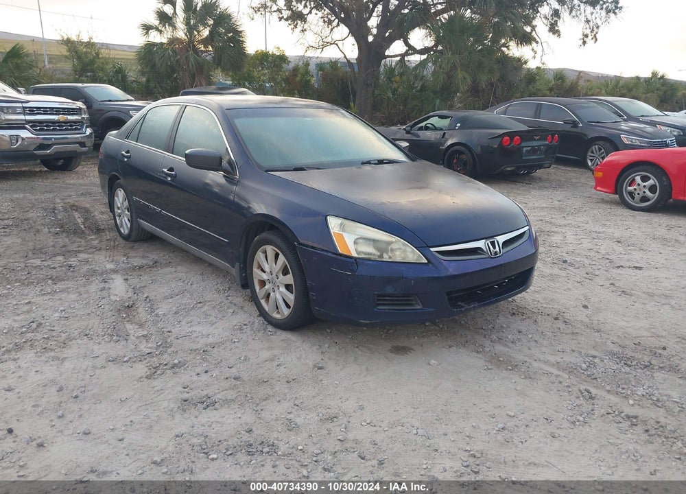2007 HONDA ACCORD 3.0 SE VIN: 1HGCM66497A096831