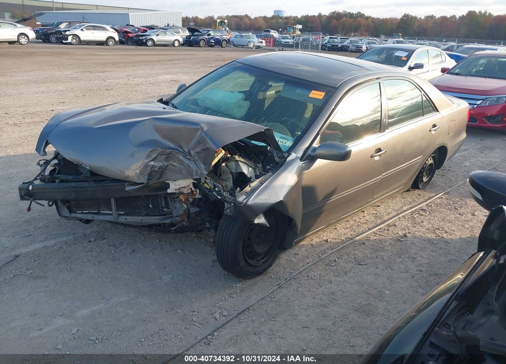 2002 TOYOTA CAMRY LE VIN: 4T1BE32K72U561541