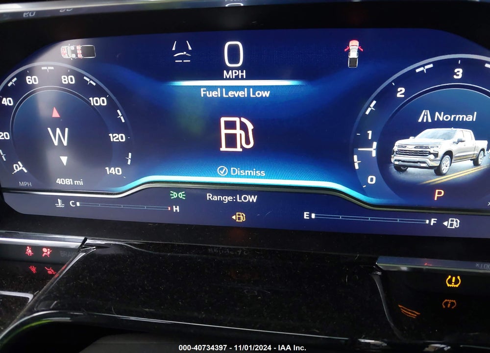 2024 CHEVROLET SILVERADO 1500 VIN: 1GCUDGED3RZ317726