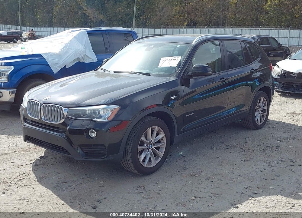 2016 BMW X3 SDRIVE28I VIN: 5UXWZ7C52G0T42560