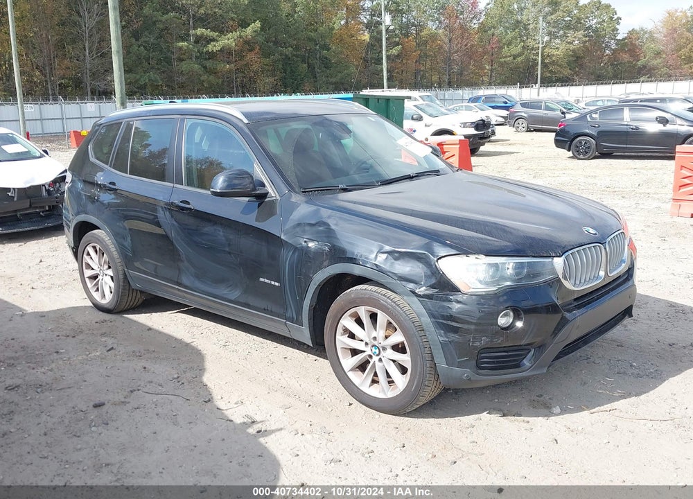 2016 BMW X3 SDRIVE28I VIN: 5UXWZ7C52G0T42560