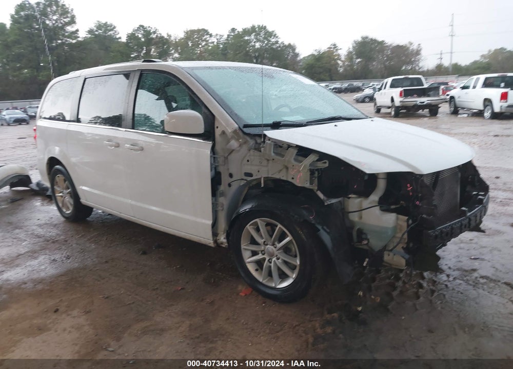 2019 DODGE GRAND CARAVAN SXT VIN: 2C4RDGCG4KR749437
