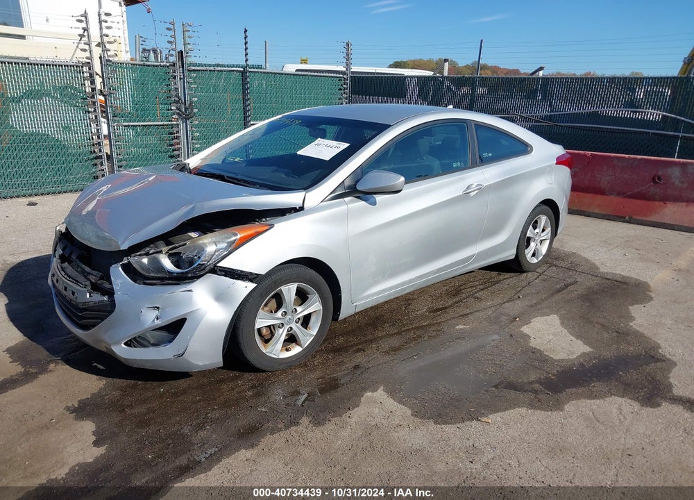2013 HYUNDAI ELANTRA GS VIN: KMHDH6AE1DU005497