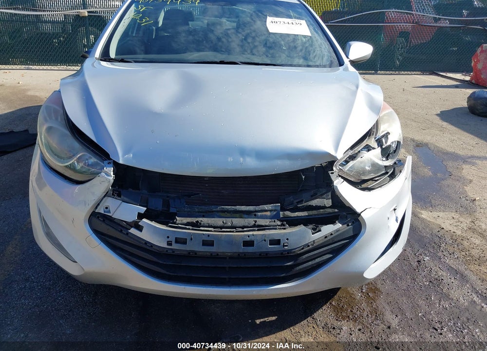 2013 HYUNDAI ELANTRA GS VIN: KMHDH6AE1DU005497