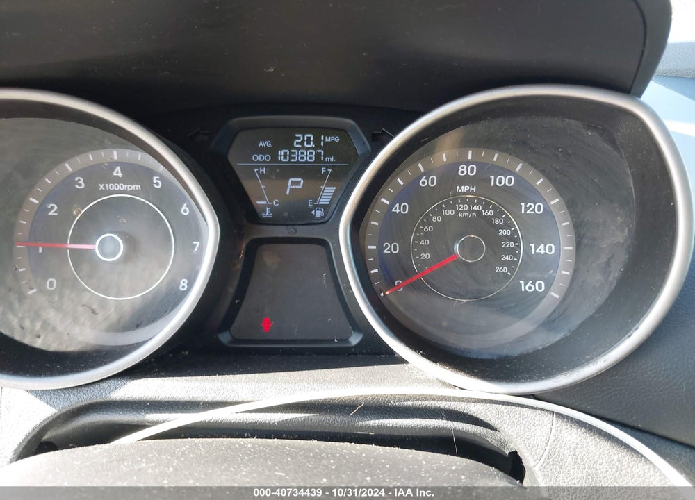 2013 HYUNDAI ELANTRA GS VIN: KMHDH6AE1DU005497