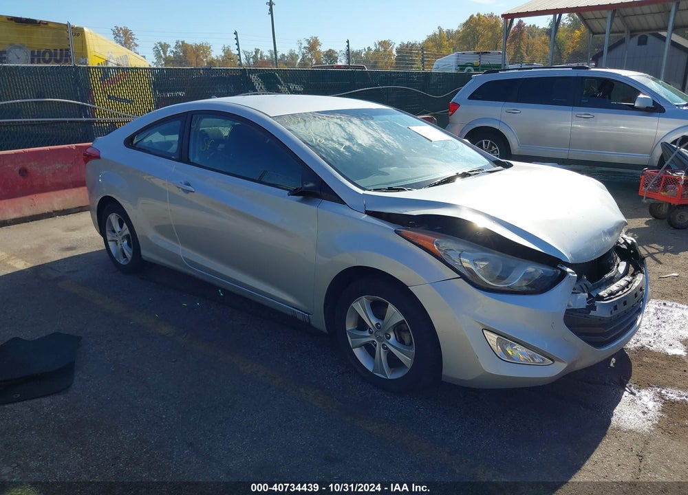 2013 HYUNDAI ELANTRA GS VIN: KMHDH6AE1DU005497