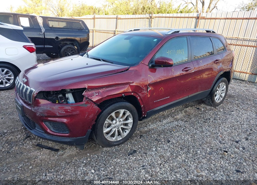 2020 JEEP CHEROKEE LATITUDE FWD VIN: 1C4PJLCB4LD506258