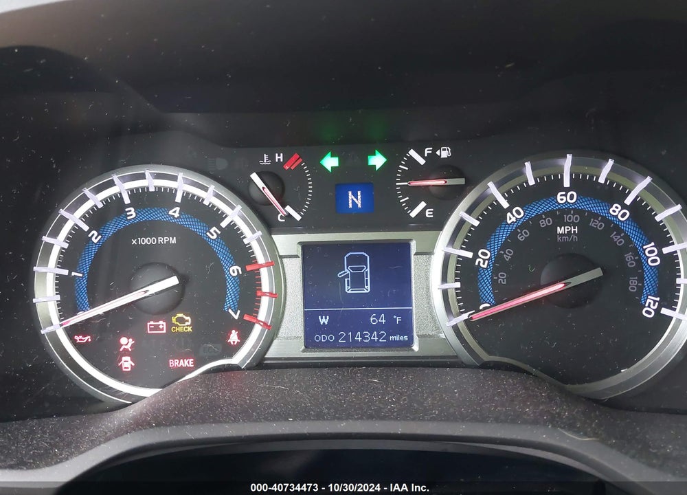 2016 TOYOTA 4RUNNER SR5 PREMIUM VIN: JTEBU5JR7G5329472