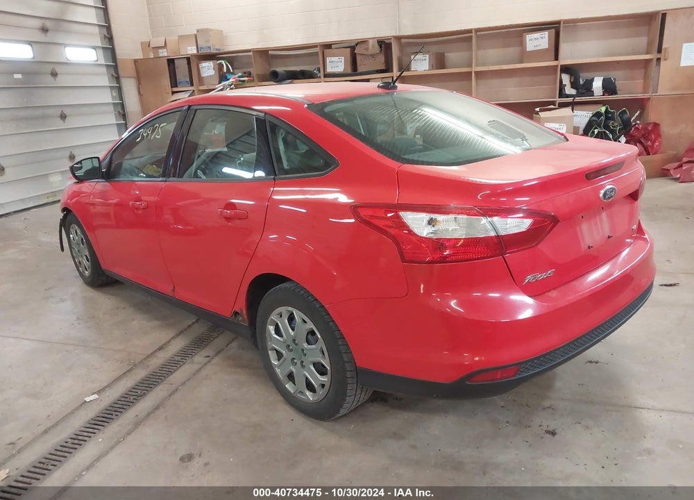 2012 FORD FOCUS SE VIN: 1FAHP3F20CL127087