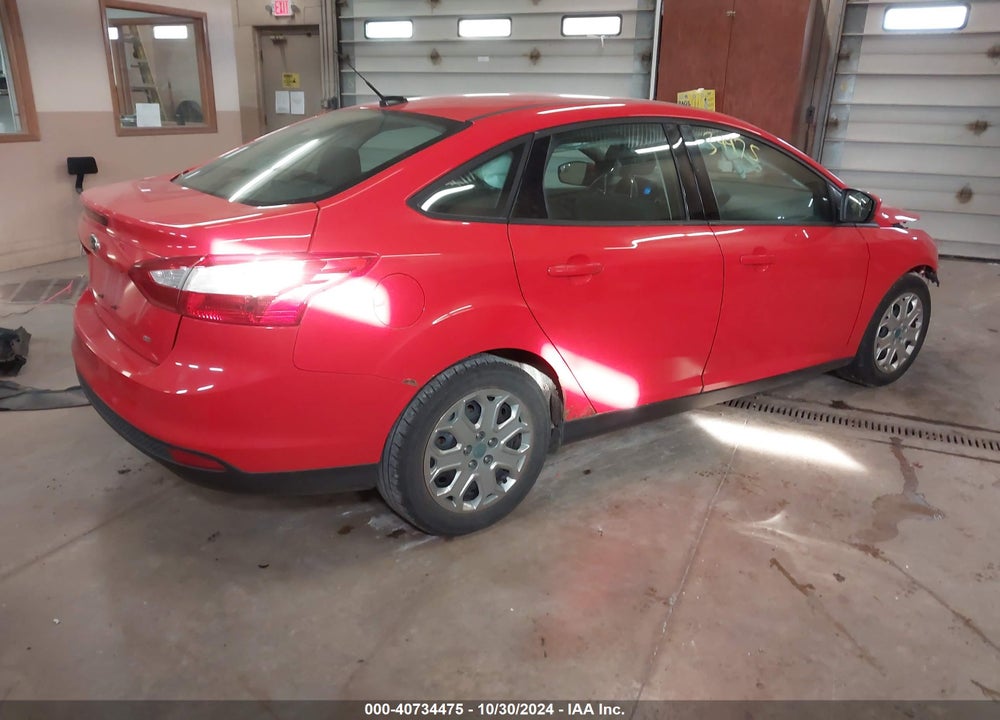 2012 FORD FOCUS SE VIN: 1FAHP3F20CL127087