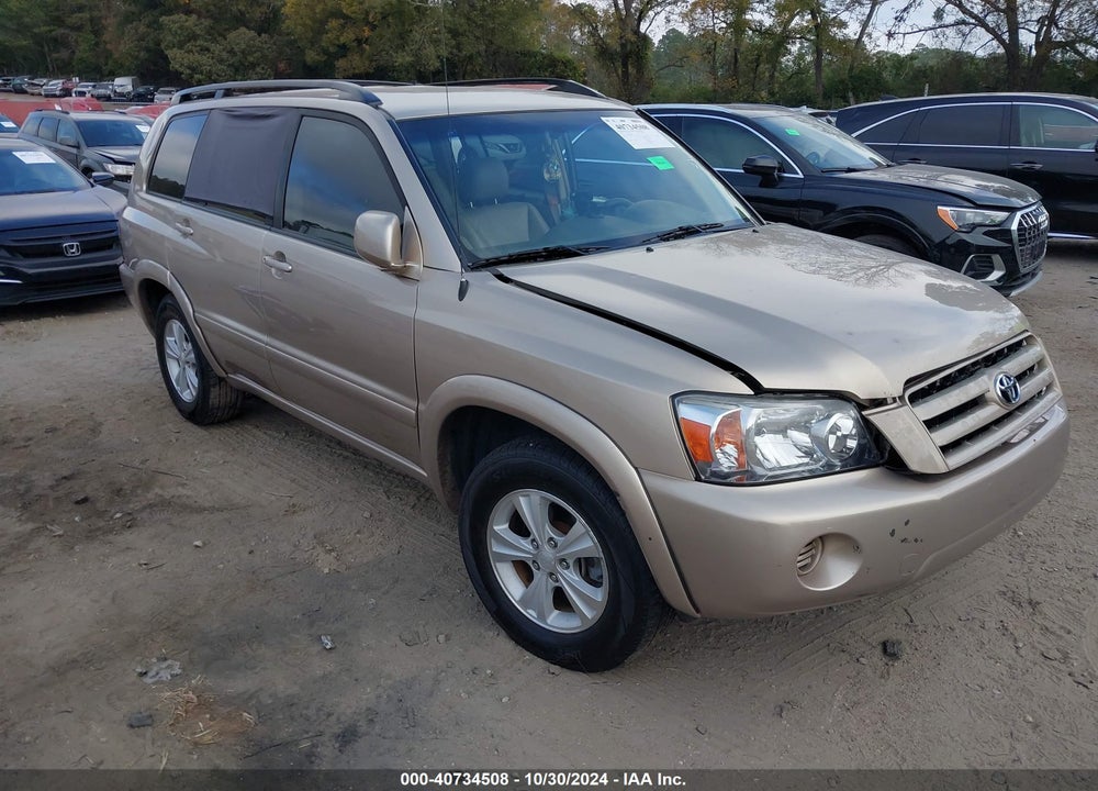 2004 TOYOTA HIGHLANDER VIN: JTEGD21AX40088479